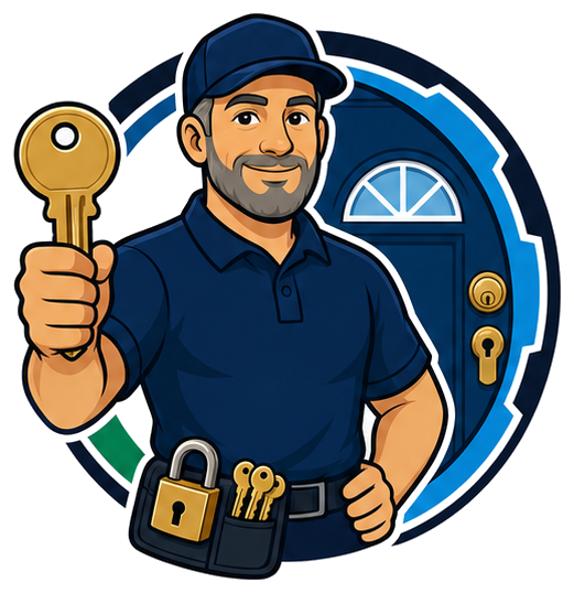 Locksmith Cheap mascot logo